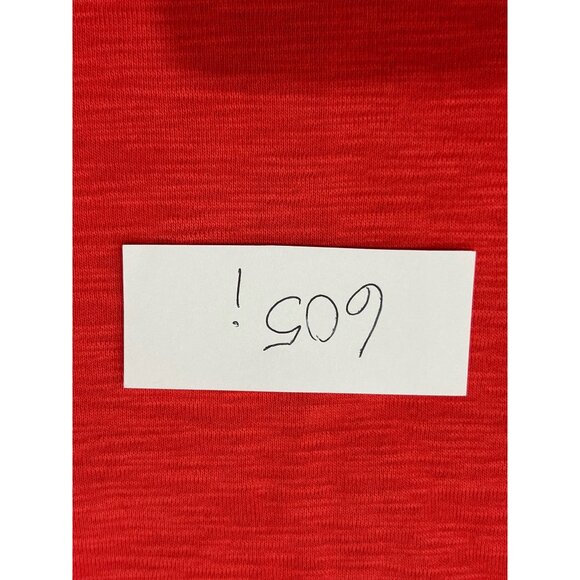 Tommy Bahama Red Cotton Sleeveless Dress Size M Knot Front Casual Sundress - Picture 8 of 9